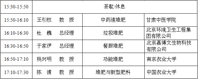 2015國(guó)際堆肥會(huì)議 暨第十屆全國(guó)堆肥技術(shù)與工程研討會(huì)的通知