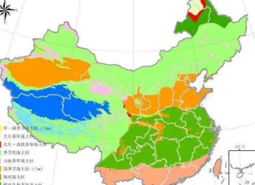 中國15種主要土壤類型和具體分布地區(qū)